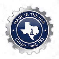 USA, Built in Sugar Land, TX logo