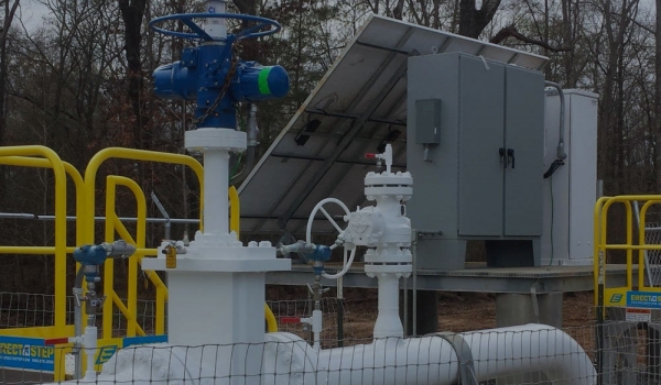 Solar and UPS Power for Remote Valve Actuators